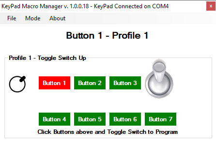 USB KeyPad Manager screen shot